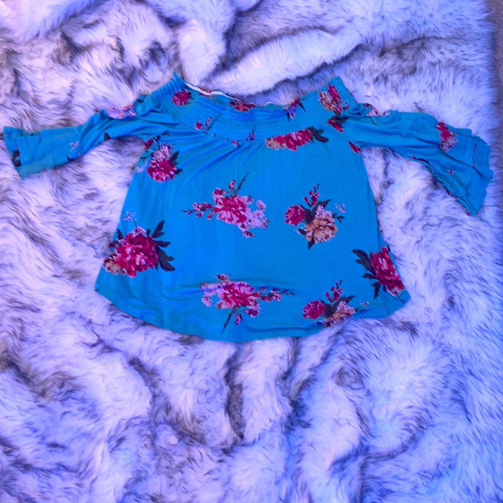 Blue beautiful short